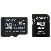 flash memory card sony sr16uya - 16 gb - microsdhc uhs-i