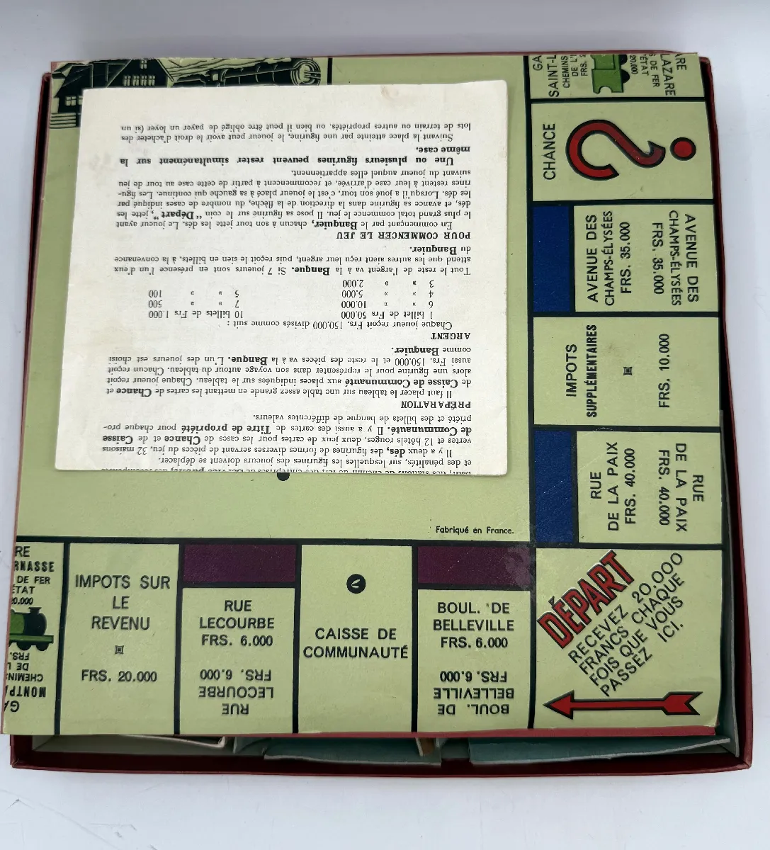 Monopoly édition De Luxe – Jeu De Société Miro Company – Vintage