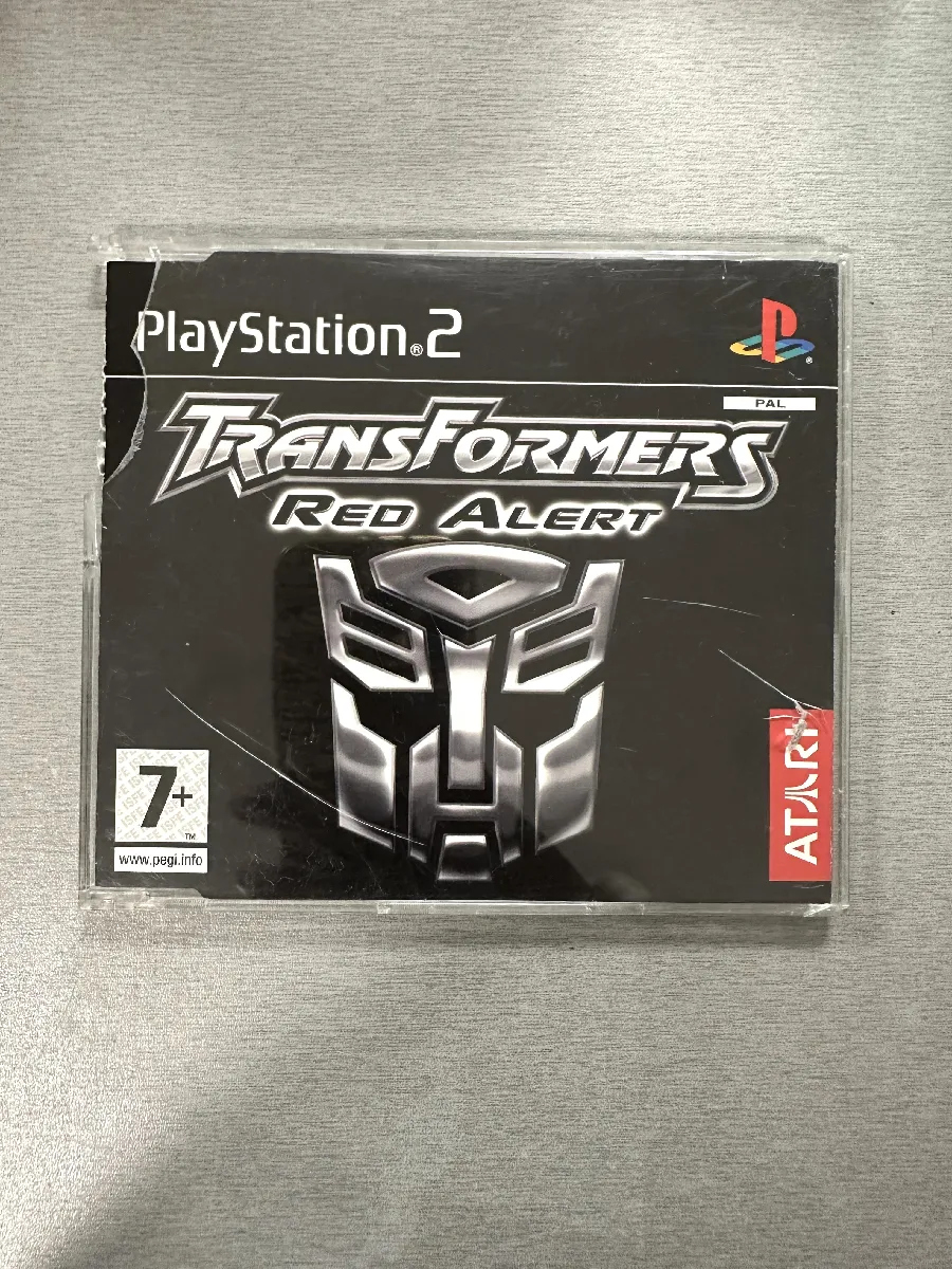 Transformers Le Jeu PlayStation 2 Complet Pal Notice FR Boîtier Et
