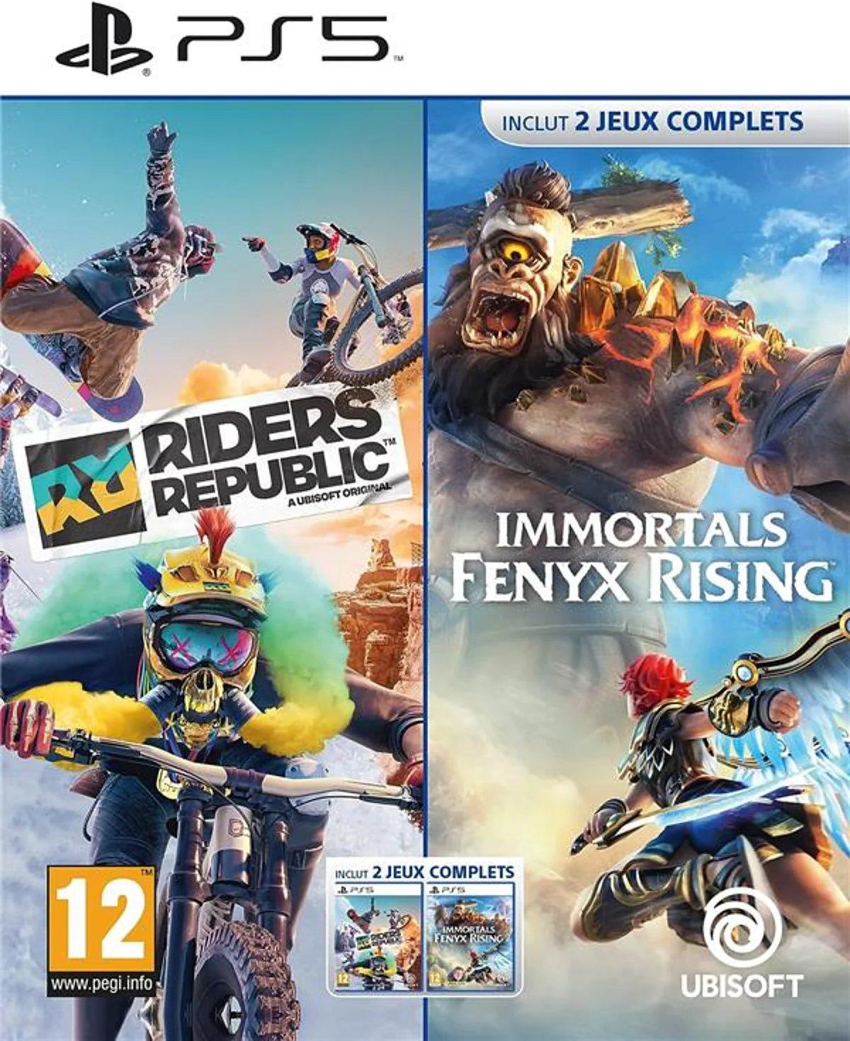 Jeu PS5 Compilation Riders Republic + Immortals Fenyx Rising - Édition Standard