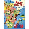 livre atlas puzzle du monde