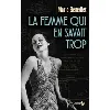 livre la femme qui en savait trop