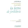livre la lettre de jerilderie