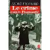livre le crime contre l'humanité
