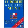 livre le robert et collins mini - dictionnaire français - anglais, anglais - françai
