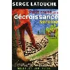 livre petit traite de la decroissance sereine