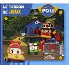 livre robocar poli - le terrain de jeux