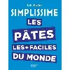 livre simplissime les pâtes les plus faciles du monde