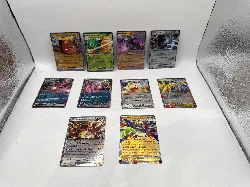 lot de 10 cartes pokemon ex