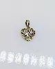 pendentif or coeur centré des oxydes or 375 millième (9 ct) 0,46g