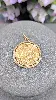 pendentif orné d'une pièce de 20 francs cérès 1850 or 750 millième (18 ct) 8,60g