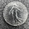 pièce 1 franc semeuse 1910 argent 835 millième 4,95g