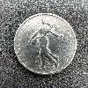 pièce 1 franc semeuse 1910 argent 835 millième 4,95g