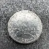 pièce 1 franc semeuse 1910 argent 835 millième 4,95g