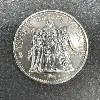 pièce 10 francs hercule 1967  argent 900 millième 24,99