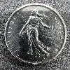 pièce 5 francs semeuse 1960 argent 835 millième 12,01g