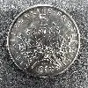 pièce 5 francs semeuse 1960 argent 835 millième 12,03g