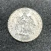 pièce 50 francs hercule 1975 argent 900 millième 30,19g