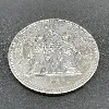 pièce 50 francs hercule 1977  argent 900 millième 29,94g