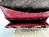 portefeuille louis vuitton émilie long en toile monogram et l'intérieur en cuir de veau grainé rouge