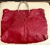 sac cabas dolce & gabbana en cuir rouge