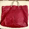 sac cabas dolce & gabbana en cuir rouge