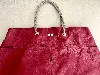 sac cabas dolce & gabbana en cuir rouge