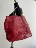 sac cabas dolce & gabbana en cuir rouge
