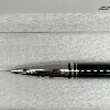 stylo montblanc starwalker en resin noir et métal argenté
