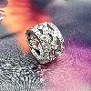 bague agatha argent ornée de strass  argent 925 millième (22 ct) 8,67g
