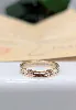 bague alliance vendome louis cartier en 3 ors  or 750 millième (18 ct) 5,11g