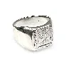 bague argent chevalière argent 925 millième (22 ct) 11,85 g