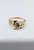 bague motifs croisés or 750 millième (18 ct) 2,96g