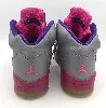 baskets jordan 5 ciment gris rose