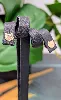 boucles d'oreilles puces chat en or or 750 millième (18 ct) 0,61g