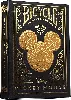 cartes à jouer bicycle - jeu de cartes ultimates - mickey doré