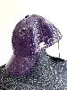 casquette courrèges vinyle en coton violet taille s 56-60