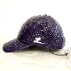 casquette courrèges vinyle en coton violet taille s 56-60