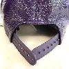 casquette courrèges vinyle en coton violet taille s 56-60