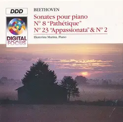 cd beethoven / ekaterina murina - sonatas pour piano n° 8  (1993)