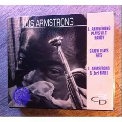 cd coffret 3 louis armstrong wc handy - satch plays - earl hines