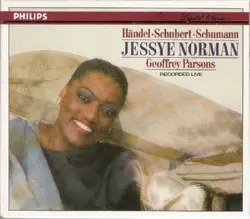cd handel, schubert, schumann, jessye norman - handel - schubert - schumann (1988)