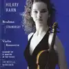 cd hilary hahn, brahms / strawinsky / academy of st. martin - in - the - fields, sir neville marriner - violin concertos (2001)