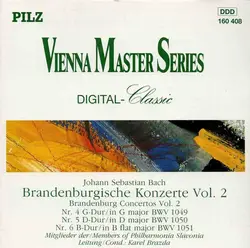 cd johann sebastian bach - brandenburgische konzerte vol. 2 = brandenburg concertos vol. 2 (1989)