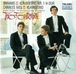 cd johannes brahms / charles ives - trio fontenay - klaviertrio nr. 1 h - dur / klaviertrio (= piano trios = trios pour piano et c