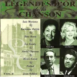 cd légendes d'or de la chanson vol. 4 (1996)