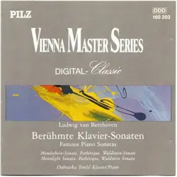cd ludwig van beethoven - berühmte klavier - sonaten (1988)