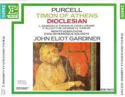 cd purcell, john eliot gardiner, the monteverdi choir, the english baroque soloists - timon of athens / dioclesian (1988)