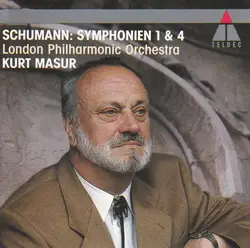 cd schumann : london philharmonic orchestra / kurt masur - symphonien 1 & 4 (1990)