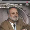 cd schumann : london philharmonic orchestra / kurt masur - symphonien 1 & 4 (1990)